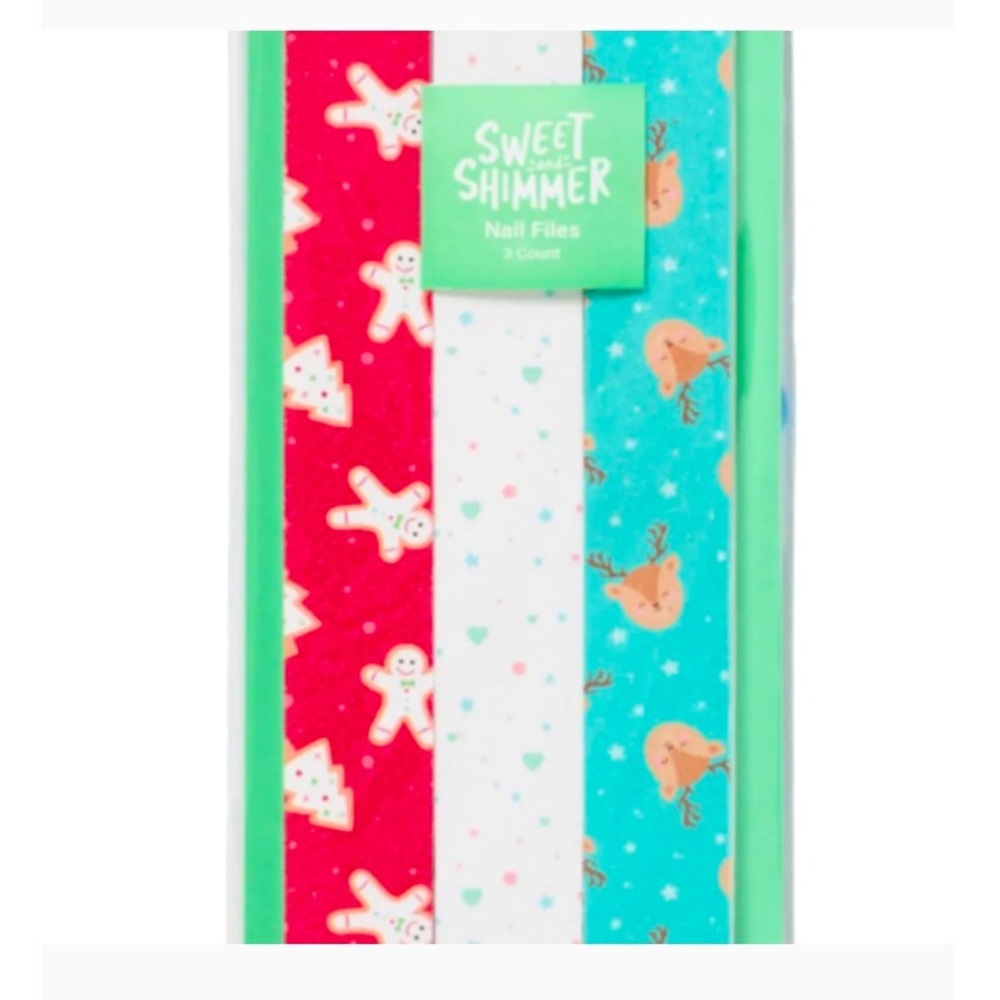 New Jasmine La Belle Sweet and Shimmer Winter Holiday Nail Files